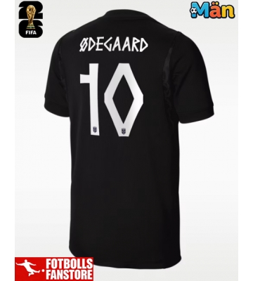 Norge Martin Odegaard #10 Bortatröja VM 2026 Kortärmad